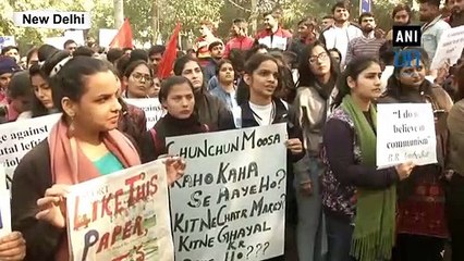 ABVP holds rally in support of CAA, denounces Left violence