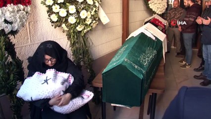 TEM otoyolundaki feci kazada hayatını kaybeden karı koca son yolculuğuna uğurlandı