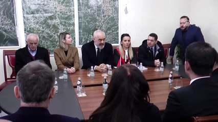 Bakan Kurum, Arnavutluk'ta 500 konutun yapılacağı proje sahasını ziyaret etti