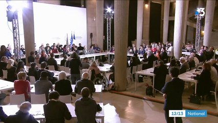 Emmanuel Macron détaille sa politique environnementale devant la convention citoyenne