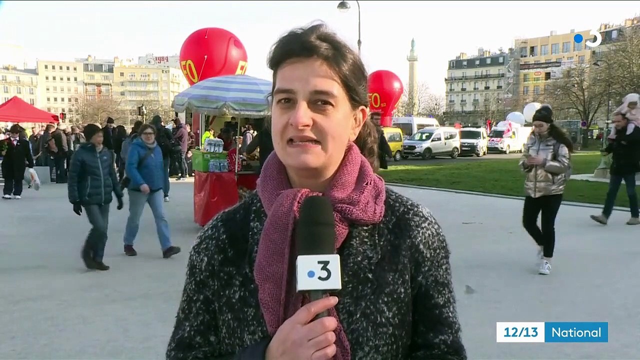 Retraites : le cortège de la manifestation parisienne va s'élancer