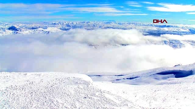 Sivas yarıyıl tatilinin gözdesi 'yıldız dağı'