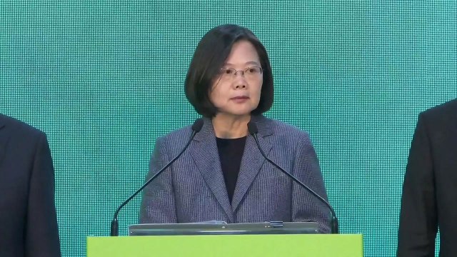 타이완 차이잉원 총통 연임 성공...한궈위 결과 승복 / YTN