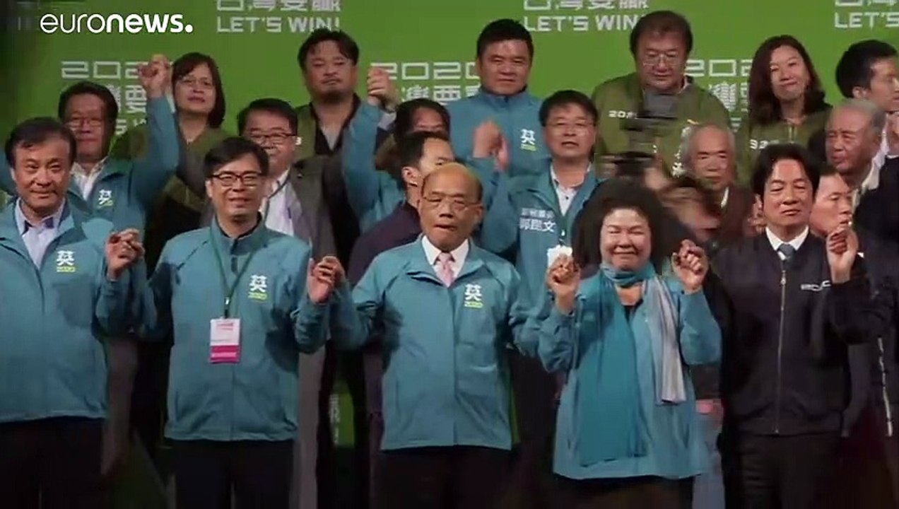 Taiwan: Klarer Sieg für Chinakritikerin Tsai