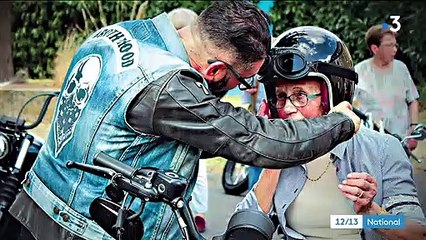 Initiatives : des mamies posent avec des bikers pour un calendrier