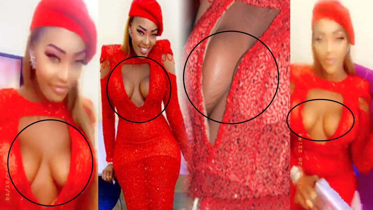 Soirée Sidy Diop -Extravagante ,YA AWA  expose ses s✱ins  sans soutien gorge