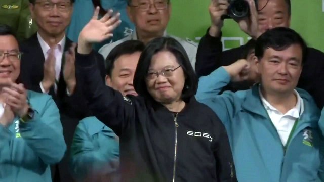타이완 차이잉원 총통 연임 성공...한궈위 결과 승복 / YTN