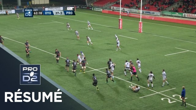 PRO D2 - Résumé Oyonnax-Provence Rugby: 51-10 - J16 - Saison 2019/2020
