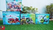 Ambulance, Trucks, Fire Truck, Police Car and Street Toys Vehicles for Kids