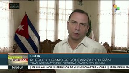 Cuba se solidariza con Irán tras asesinato del general Soleimani