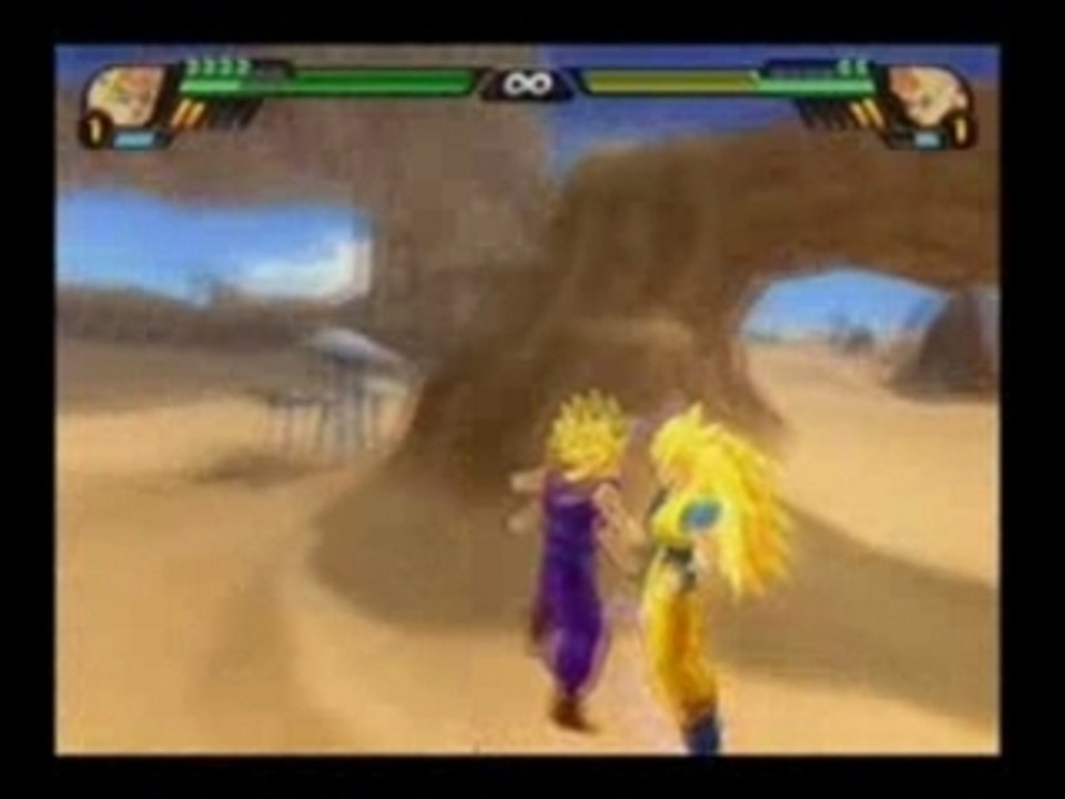 Combat gogan vs goku jeux DBZ