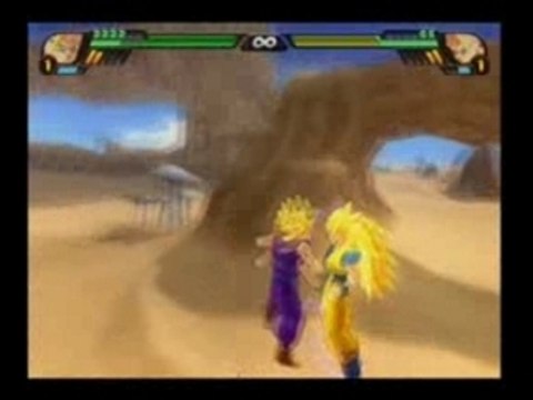Combat gogan vs goku jeux DBZ