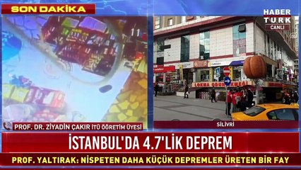 Prof. Dr. Ziyadin Çakır: Bugün meydana gelen deprem normal seyre uygun değil, tehlike yaratabilir, dikkatli olunmalı