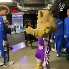 Basket-Ball - NBA - Bucks vs Slamson the Lion