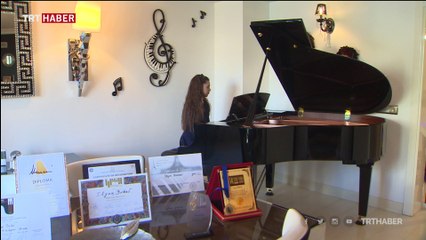 4 yaşında piyano çalmaya başladı, 7 yılda 4 birincilik kazandı