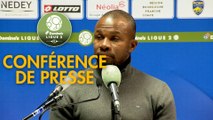 Conférence de presse FC Sochaux-Montbéliard - Paris FC (1-1) : Omar DAF (FCSM) - René GIRARD (PFC) - 2019/2020