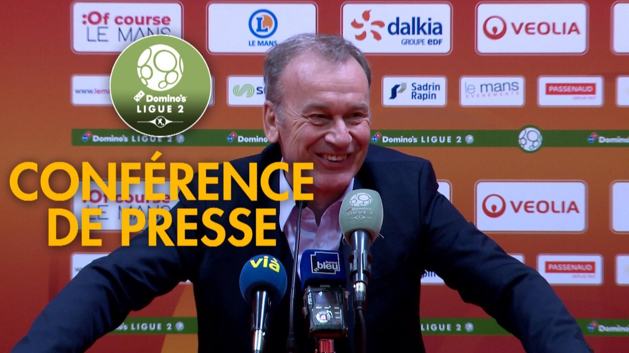 Conférence de presse Le Mans FC - AJ Auxerre (0-1) : Richard DEZIRE (LEMANS) - Jean-Marc FURLAN (AJA) - 2019/2020