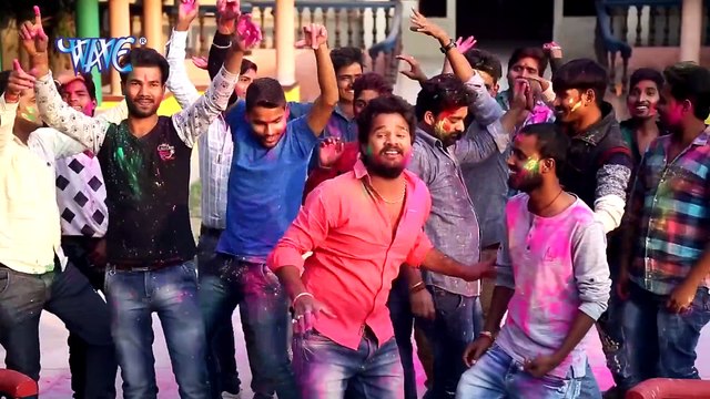 होली का सबसे रंगीन वीडियो आगया - #Ritesh Pandey ने मार ली बाजी - फार देम चोली चढ़ जाईब सामान प