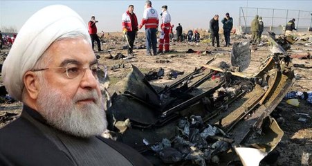 Ruhani, düşürülen yolcu uçağı nedeniyle Ukrayna'dan özür diledi