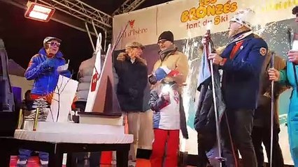 Le gâteau d'anniversaire des Bronzés à Val d'Isère !