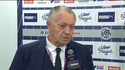 La réaction de Jean-Michel Aulas après Bordeaux/Lyon