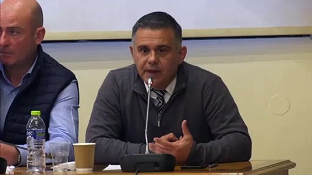 Παρών στην έκτακτη συνεδρίαση του Δημοτικού Συμβουλίου και ο Αντιπεριφερειάρχης Φθιώτιδας Ηλίας Κυρμανίδης