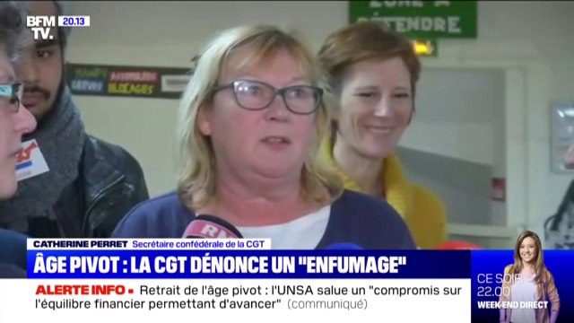 Catherine Perret (CGT): Les organisations syndicales majoritaires de l'intersyndicale appellent à poursuivre la mobilisation