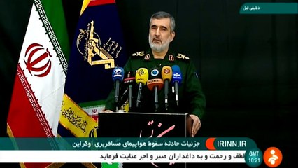 Irán promete castigo a culpables por derribo de avión ucraniano