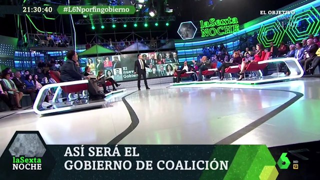 Eduardo Inda opina en La Sexta Noche sobre los miembros del nuevo gobierno