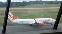 [SBEG Spotting]Boeing 737-800 PR-GTG taxia na pista do Aeroporto de Manaus(11/01/2020)