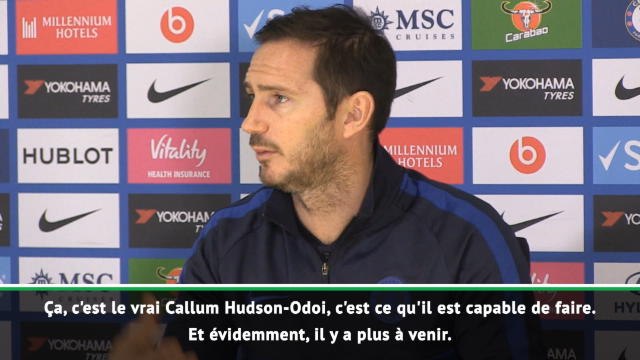 22e j. - Lampard : Ça, c'est le vrai Callum Hudson-Odoi !