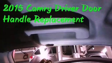 2015 Camry Driver support handle ( Oh-shit handle) Replacement