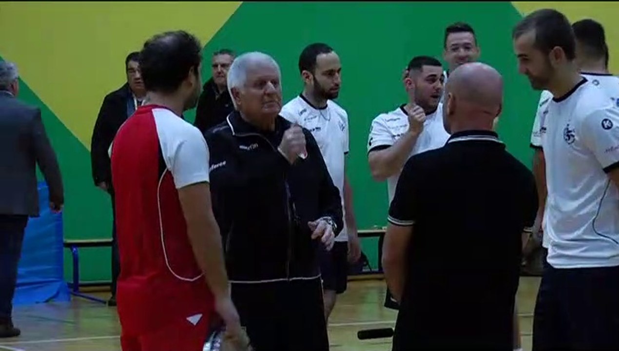 FRANCE - ENGLAND (qualification men) 3nd WORLD TAMBURELLO INDOOR CHAMPIONSHIP 2019