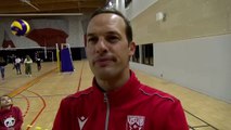 Olivier Conte coach de Vitrolles Sport Volley-Ball après la défaite face à Istres