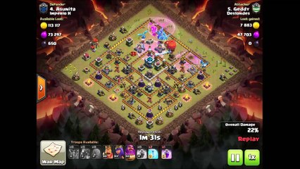 Deslondes January SC CWL - 2 star attacks, War 1