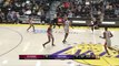 Travis Wear rattles the rim on the finish!