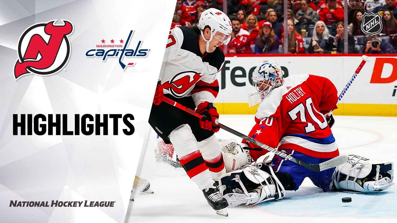 NHL Highlights | Devils @ Capitals 01/11/20