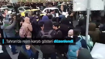 İran'da rejim karşıtı protesto: Ülkeyi rahat bırak