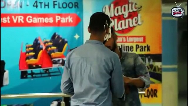 Sneezing Prank On Escalator _ Weird Sneezing _ Ama(360)very funny prank