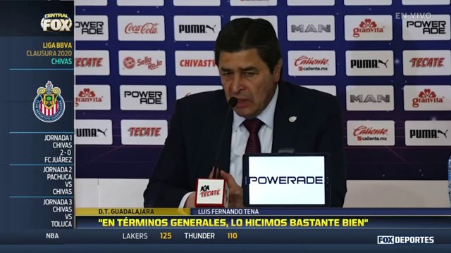 Liga MX: Me gusta la dinámica y la velocidad : Luis Fernando Tena