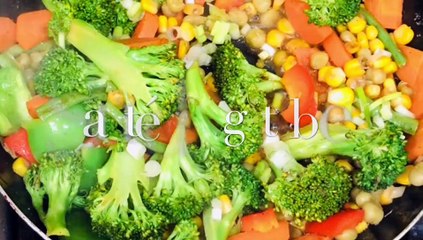 Download Video: Sautéed vegetable |vegetable salad recipe