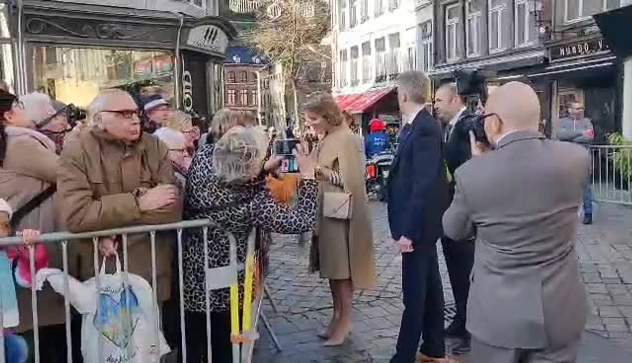 La Reine Mathilde à Huy