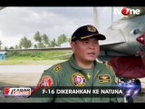 Aksi Jet Tempur F-16 TNI Patroli Udara di Langit Natuna