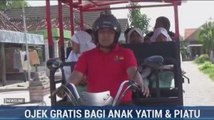 Ada Ojek Gratis untuk Siswa Yatim Piatu di Lamongan