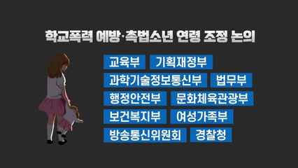 [기자브리핑] 교육부 촉법소년 13세 미만으로 하향 조정 발표  / YTN