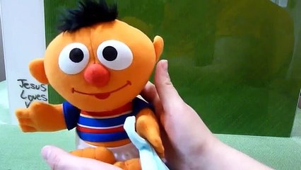 Playskool Sesame Street Baby Sniffles Ernie Plush Toy Review
