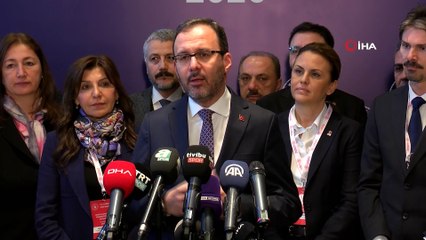 Bakan Kasapoğlu: “Spor camiası olarak meclisimizin yaptığı çalışmalara katkı vereceğiz”