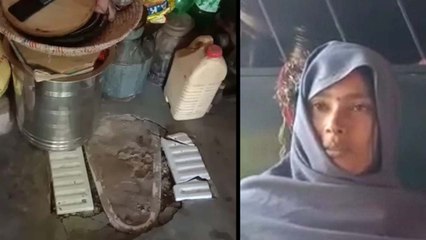 VIDEO: बाराबंकी में सरकार से मिले शौचालय में परिवार बना रहा खाना