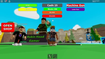 Roblox - Fizemos a fábrica do Hobin Hood Gamer