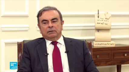 كارلوس غصن يتحدث عن أجمل لحظات هروبه فى صندوق من اليابان للبنان